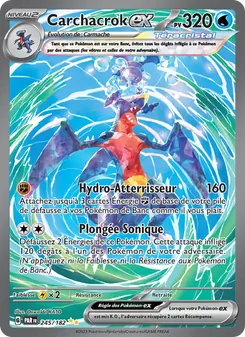 Carte Pokémon Carchacrok-ex 245