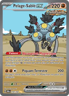 Carte Pokémon Pelage-Sablé-ex 250