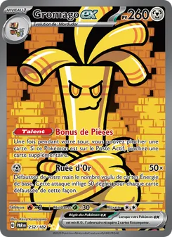 Carte Pokémon Gromago-ex 252