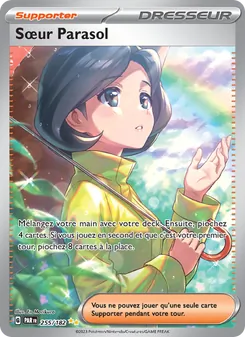 Carte Pokémon Sœur Parasol 255