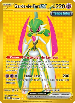 Carte Pokémon Garde-de-Fer-ex 261