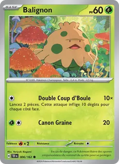 Carte Pokémon Balignon 006