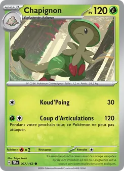 Carte Pokémon Chapignon 007