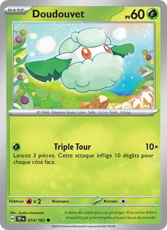 Carte Pokémon Doudouvet 014