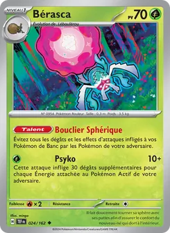 Carte Pokémon Bérasca 024