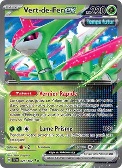 Carte Pokémon Vert-de-Fer-ex 025