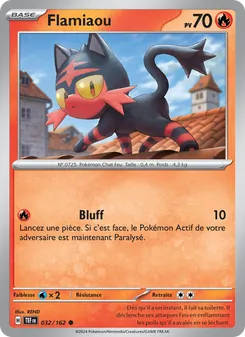 Carte Pokémon Flamiaou 032