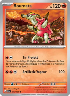 Carte Pokémon Boumata 035
