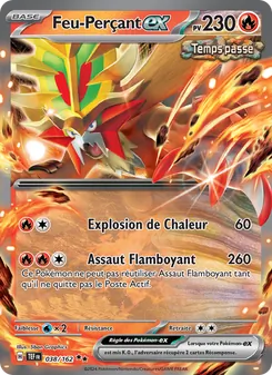 Carte Pokémon Feu-Perçant-ex 038