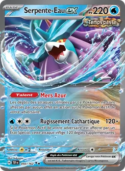 Carte Pokémon Serpente-Eau-ex 050