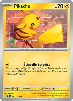 Carte Pokémon Pikachu 051