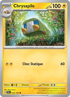 Carte Pokémon Chrysapile 055