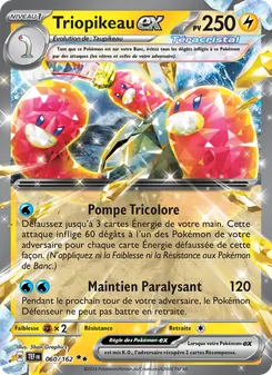 Carte Pokémon Triopikeau-ex 060
