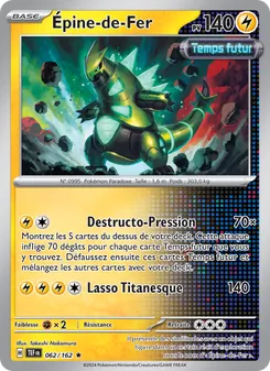 Carte Pokémon Épine-de-Fer 062