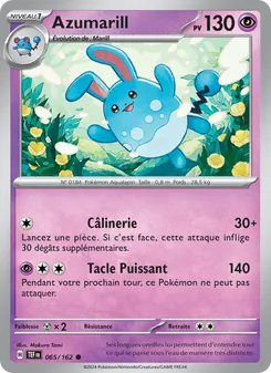 Carte Pokémon Azumarill 065