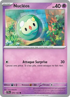 Carte Pokémon Nucléos 070