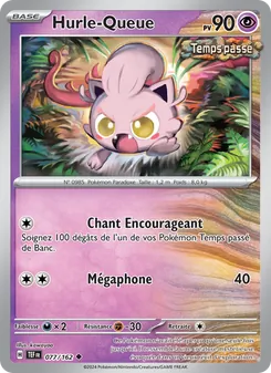Carte Pokémon Hurle-Queue 077