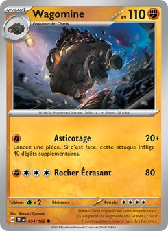 Carte Pokémon Wagomine 094 — Forces Temporelles