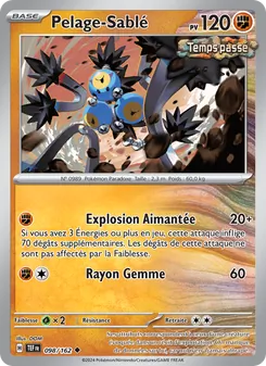 Carte Pokémon Pelage-Sablé 098