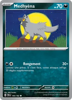 Carte Pokémon Medhyèna 105