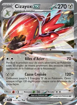 Carte Pokémon Cizayox-ex 111
