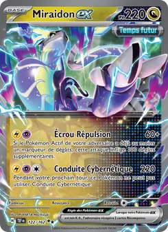 Carte Pokémon Miraidon-ex 122
