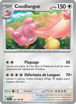 Carte Pokémon Coudlangue 125 — Forces Temporelles