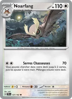Carte Pokémon Noarfang 127