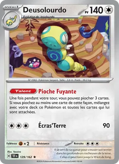 Carte Pokémon Deusolourdo 129