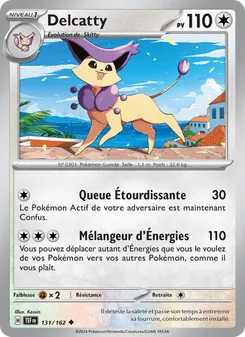 Carte Pokémon Delcatty 131