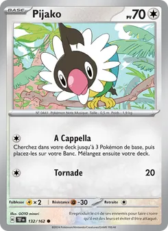Carte Pokémon Pijako 132