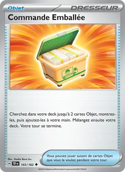 Carte Pokémon Commande Emballée 143