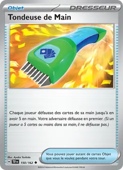 Carte Pokémon Tondeuse de Main 150