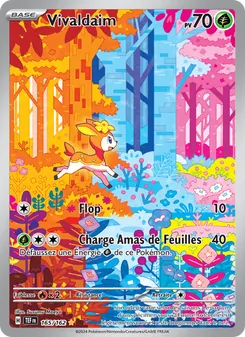Carte Pokémon Vivaldaim 165