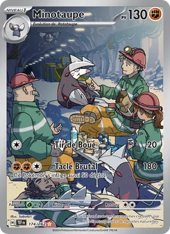 Carte Pokémon Minotaupe 174