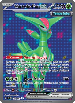 Carte Pokémon Vert-de-Fer-ex 186