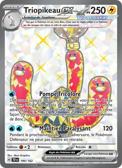Carte Pokémon Triopikeau-ex 190
