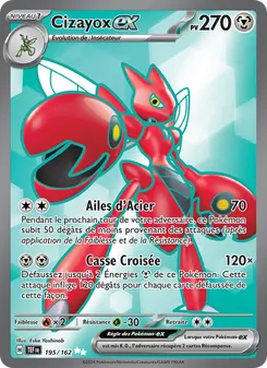 Carte Pokémon Cizayox-ex 195