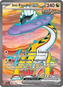 Carte Pokémon Ire-Foudre-ex 196