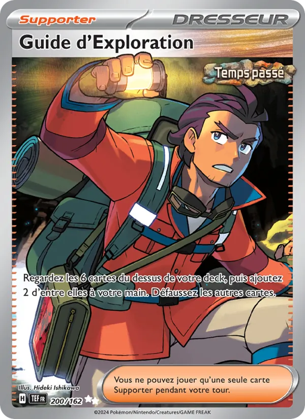 Carte Pokémon Guide d'Exploration 200/162 de l'extension Forces Temporelles
