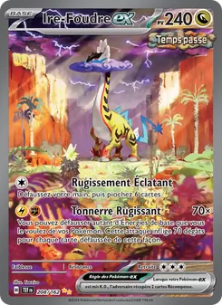 Carte Pokémon Ire-Foudre-ex 208