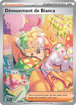 Carte Pokémon Dévouement de Bianca 209