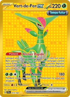 Carte Pokémon Vert-de-Fer-ex 213