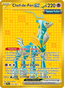 Carte Pokémon Chef-de-Fer-ex 216