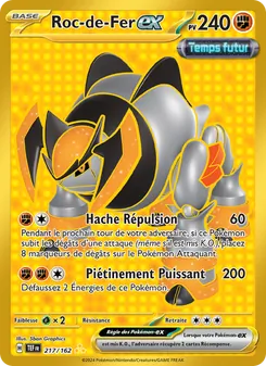 Carte Pokémon Roc-de-Fer-ex 217