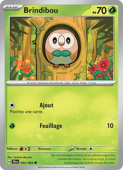 Carte Pokémon Brindibou 003