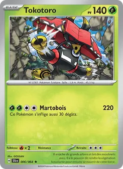 Carte Pokémon Tokotoro 006