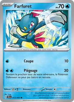 Carte Pokémon Farfuret 013