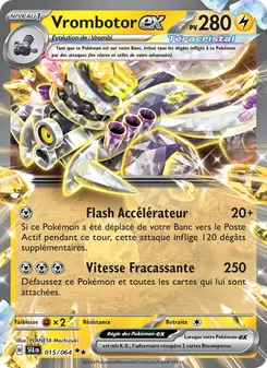 Carte Pokémon Vrombotor-ex 015