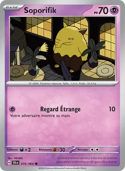 Carte Pokémon Soporifik 016